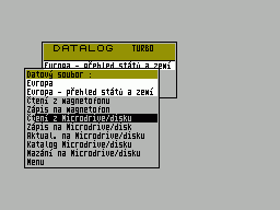 Datalog File menu Dialog