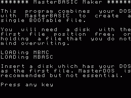 MasterBasic Installer